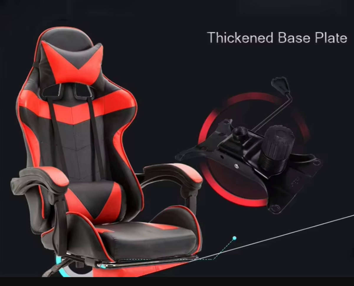 Pagani Ergonomic Office & Gaming Chair with Recline and Adjustable Height - Red