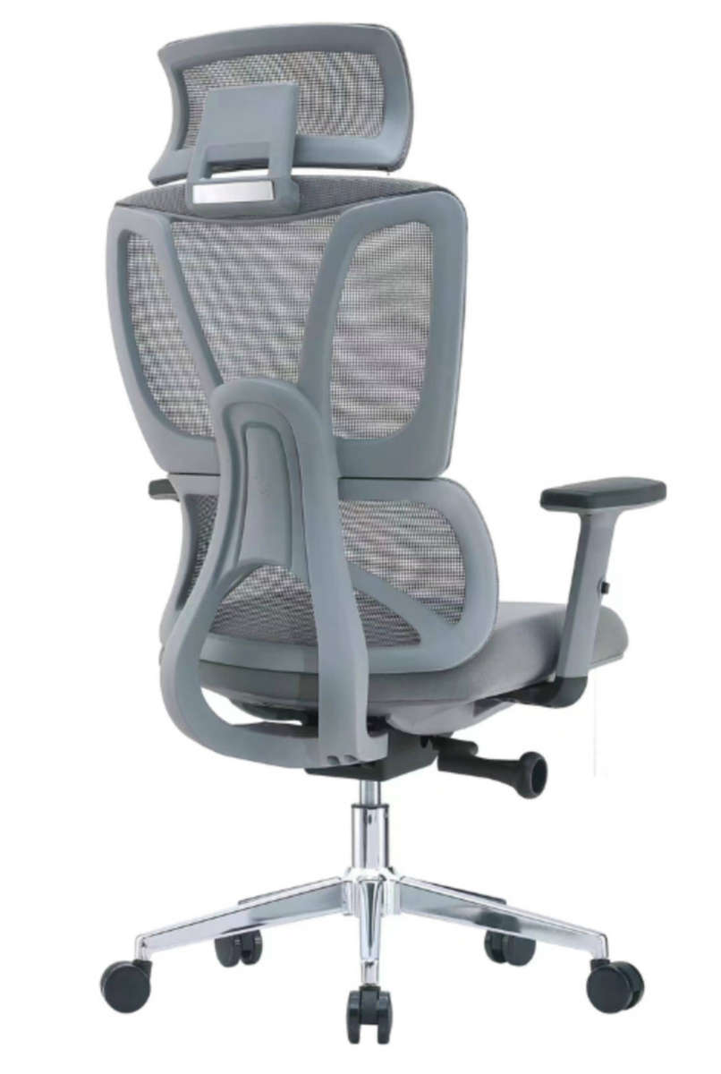 F16 Falcon Elite: Luxury Ergonomic Office Chair - Grey Demo