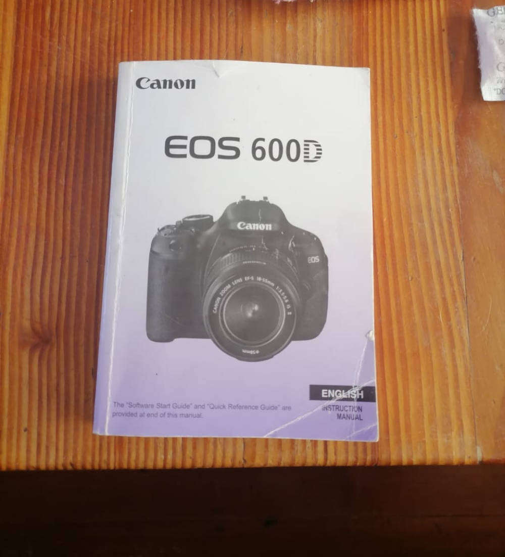 Canon EOS 600d Camera