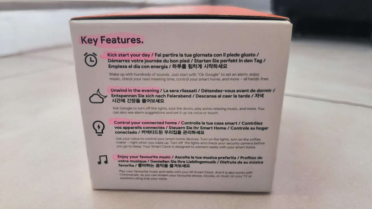 Xiaomi Mi Smart Clock