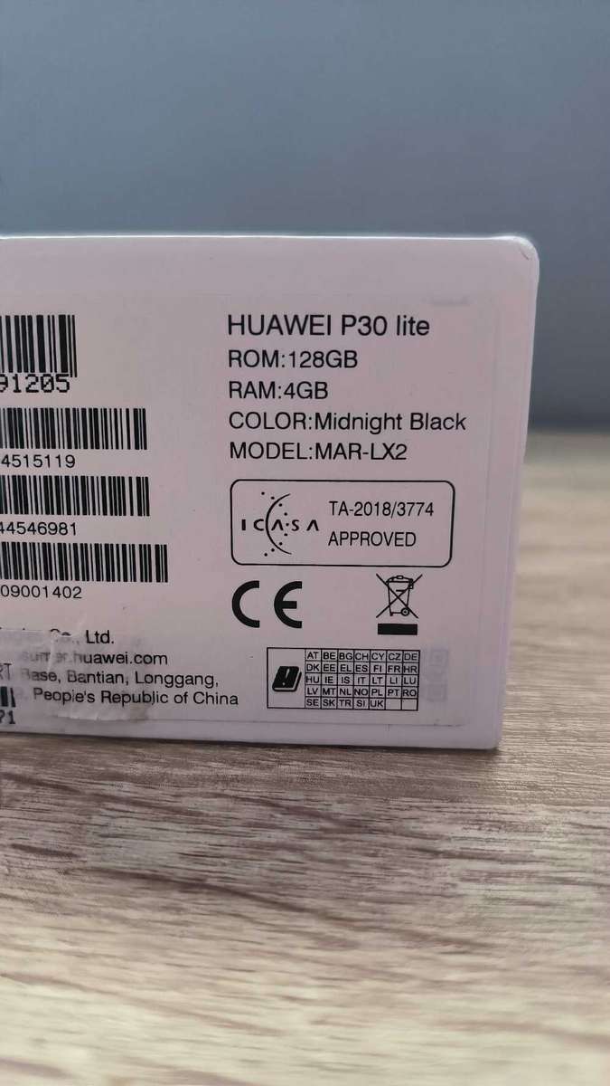 Huawei P30 Lite 128GB with Google Services/PlayStore incl accesories