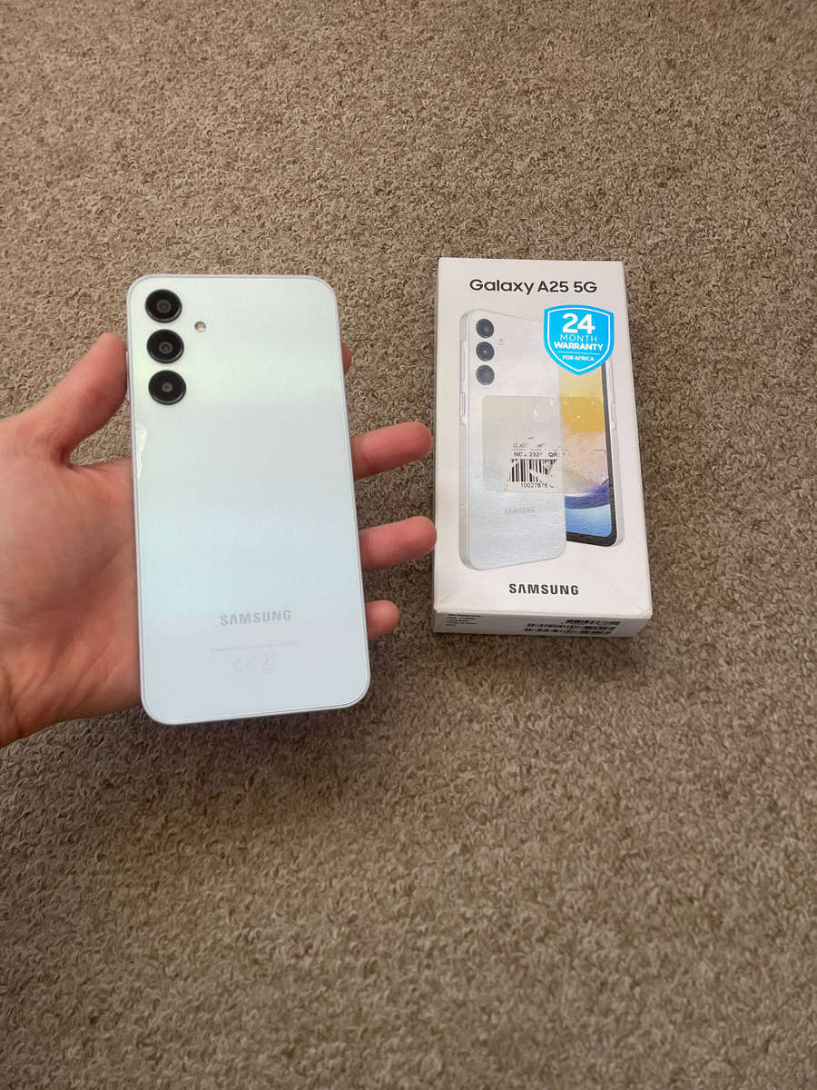 Samsung A25 5G Dual SIM 128gb 6gb ram good condition with box