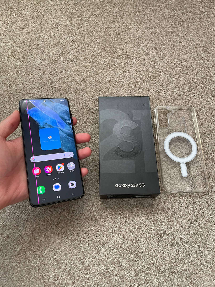 Samsung S21 Plus 256gb 8gb ram Dual sim with box and cover