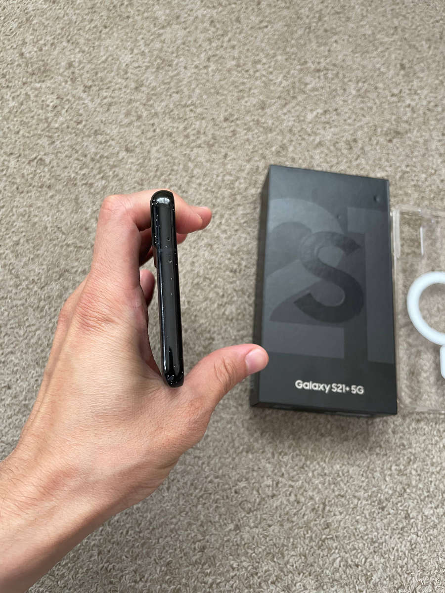 Samsung S21 Plus 256gb 8gb ram Dual sim with box and cover