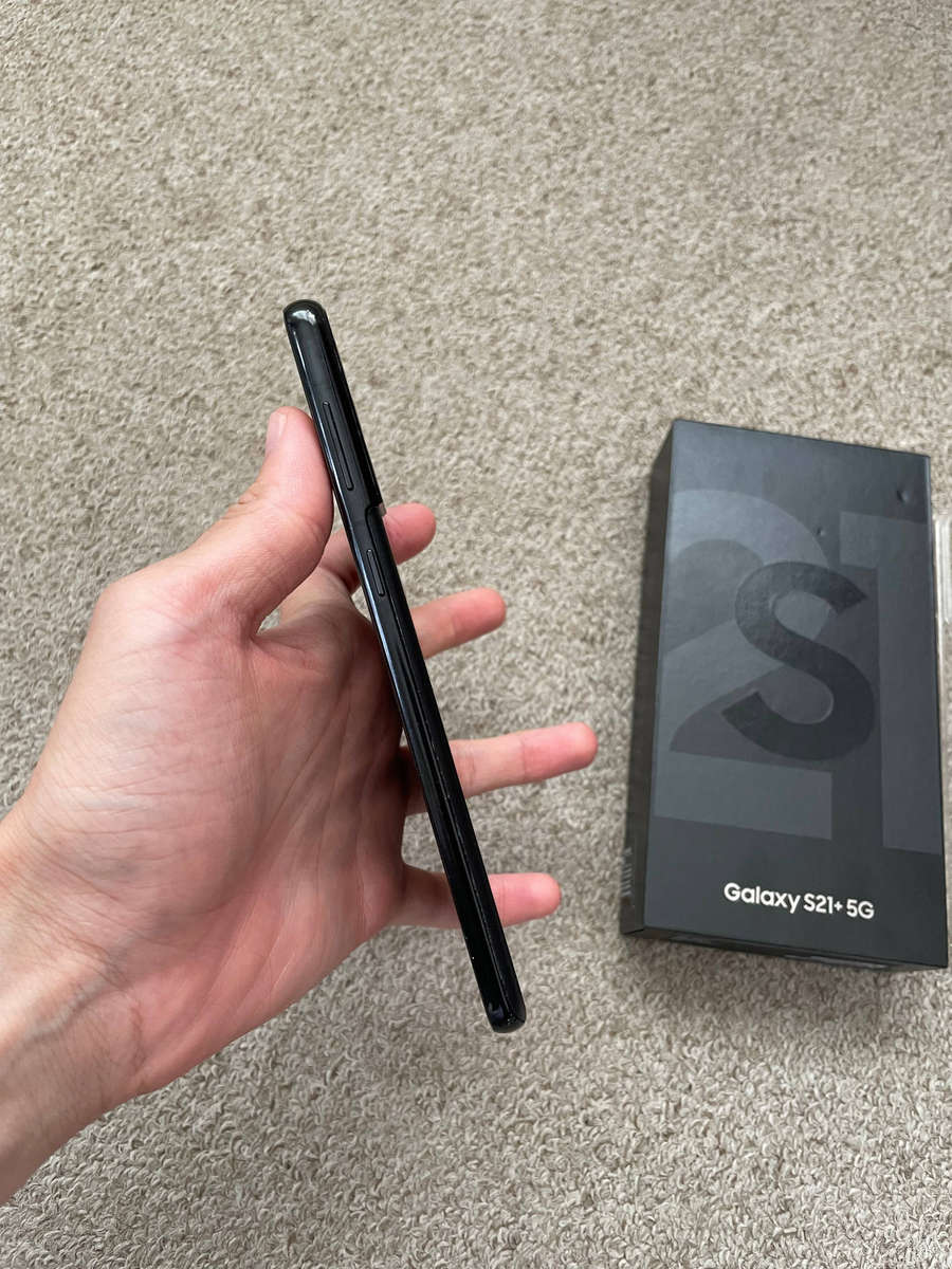 Samsung S21 Plus 256gb 8gb ram Dual sim with box and cover