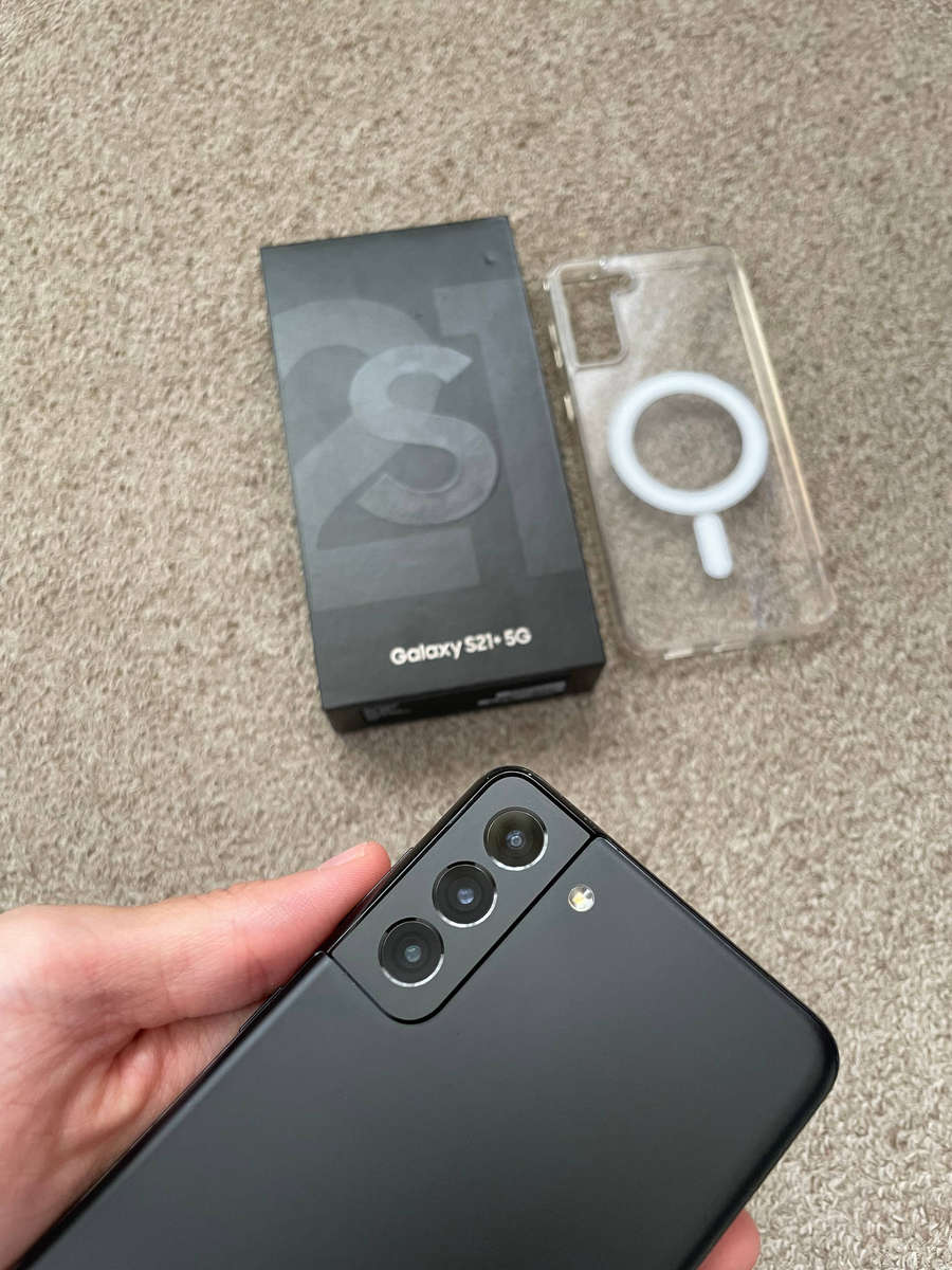 Samsung S21 Plus 256gb 8gb ram Dual sim with box and cover