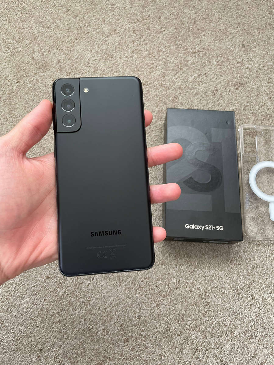 Samsung S21 Plus 256gb 8gb ram Dual sim with box and cover