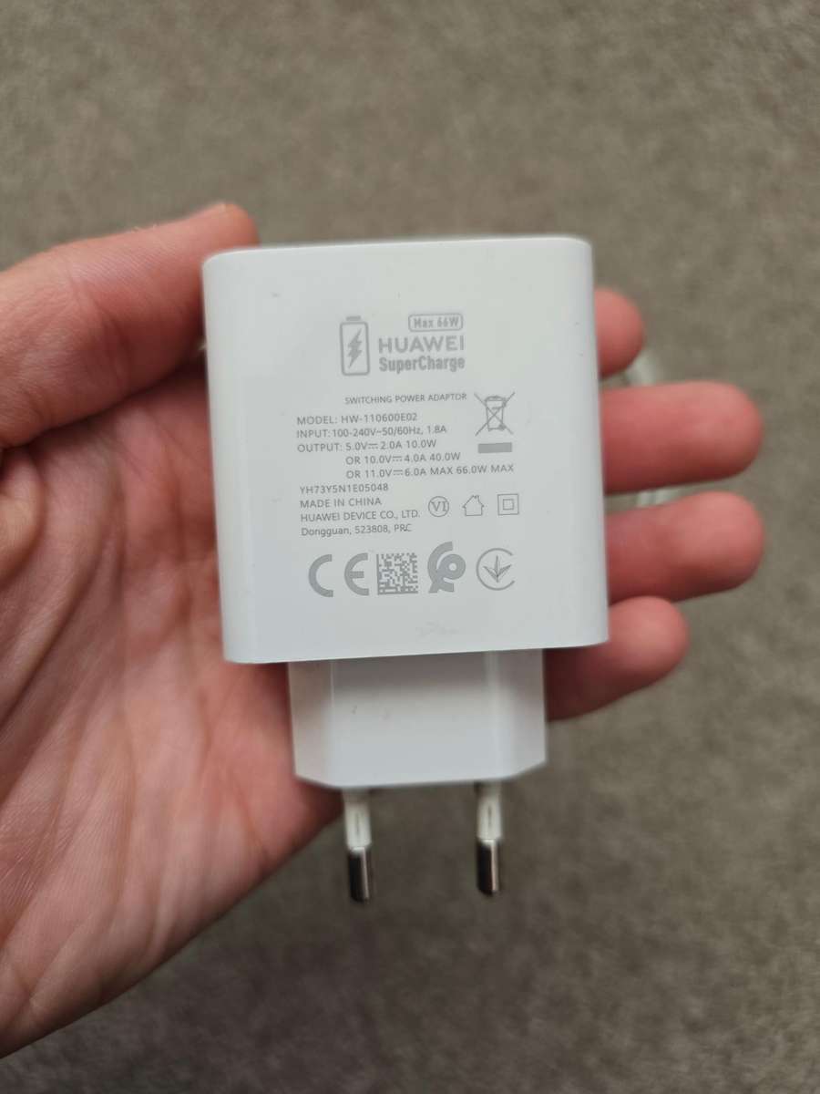 Original Huawei 66w charger and cable