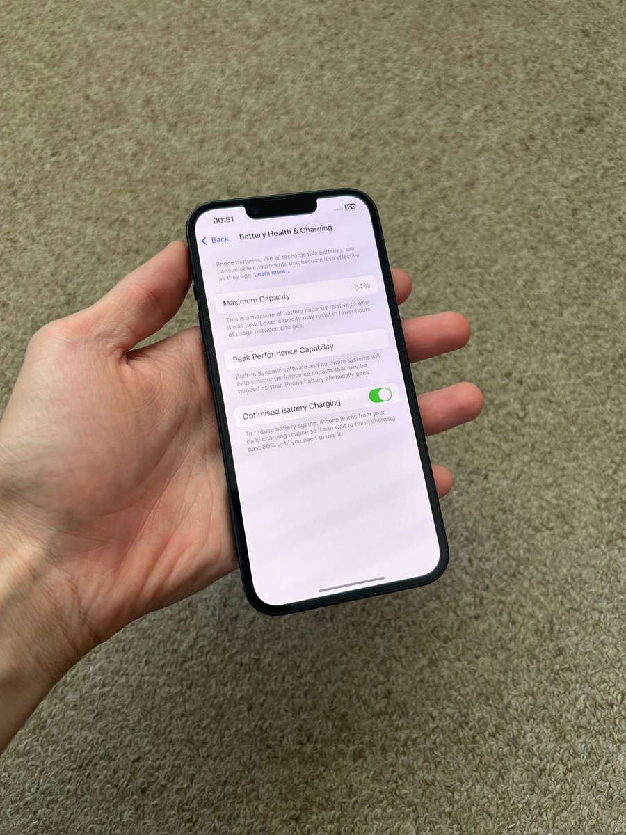 iPhone 14 128gb 6gb ram dual sim good condition