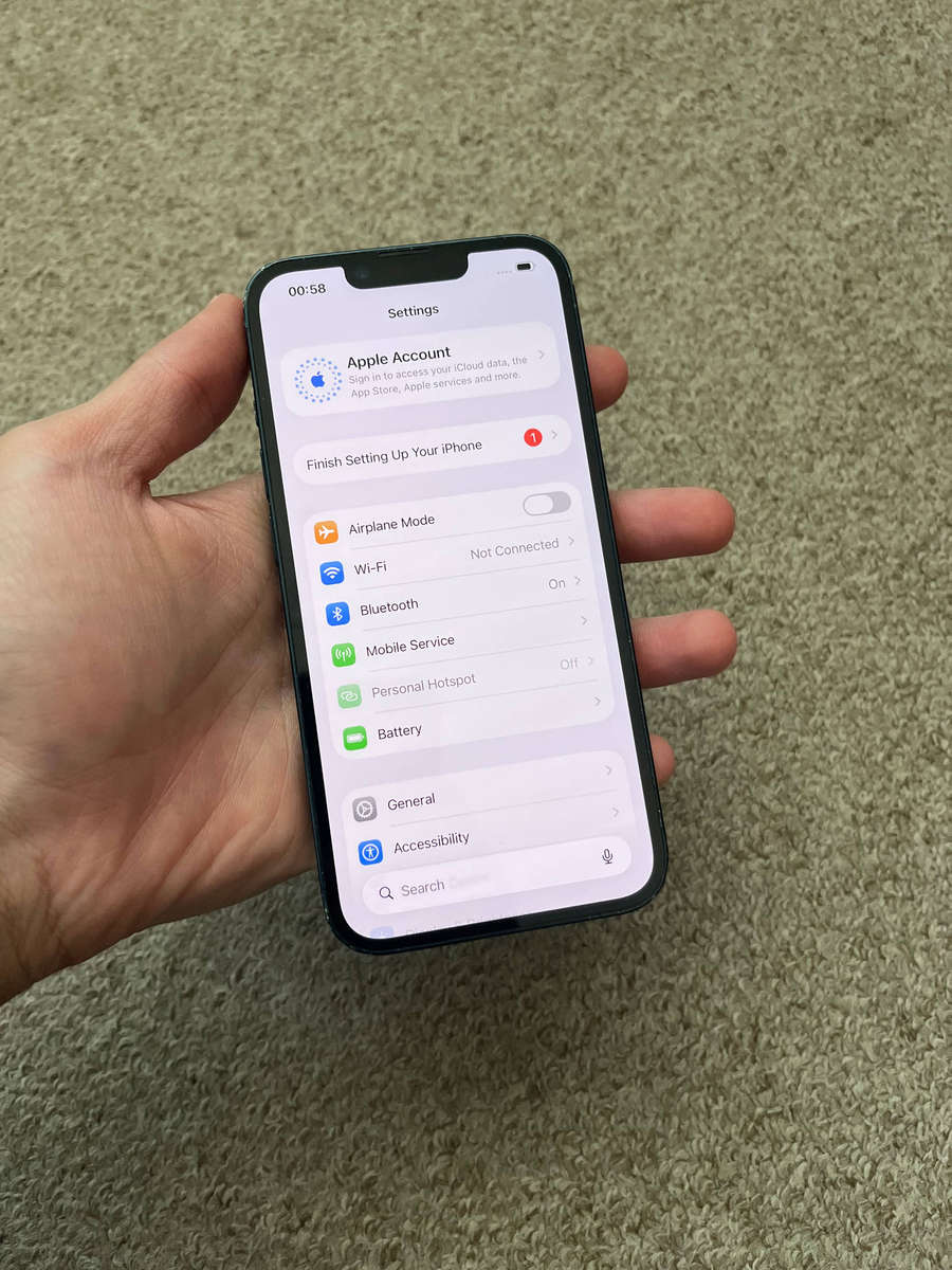 iPhone 14 128gb 6gb ram dual sim with cover