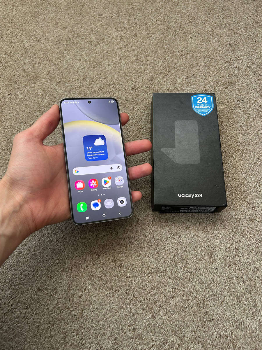 Samsung S24 256gb Dual sim 8gb ram with box and cover