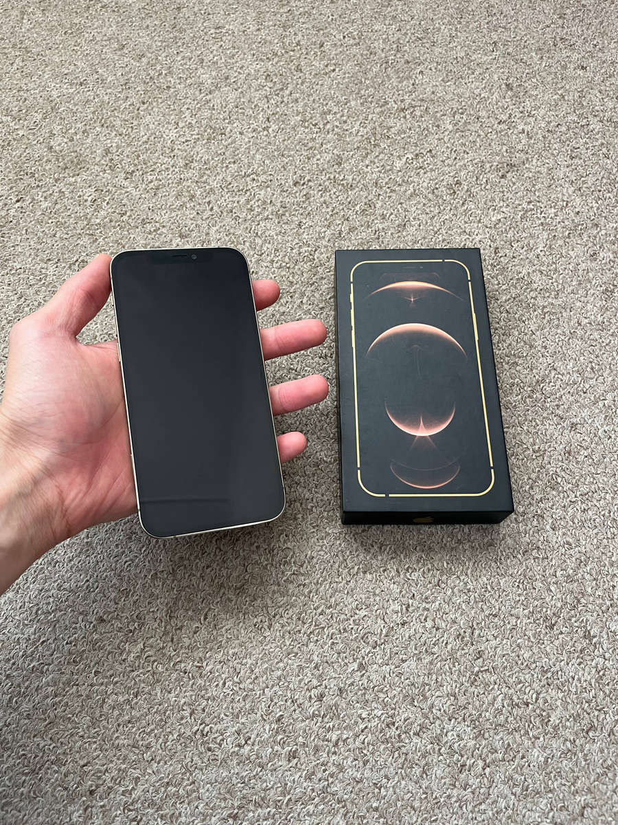 iPhone 12 Pro 128gb dual SIM with box and cover