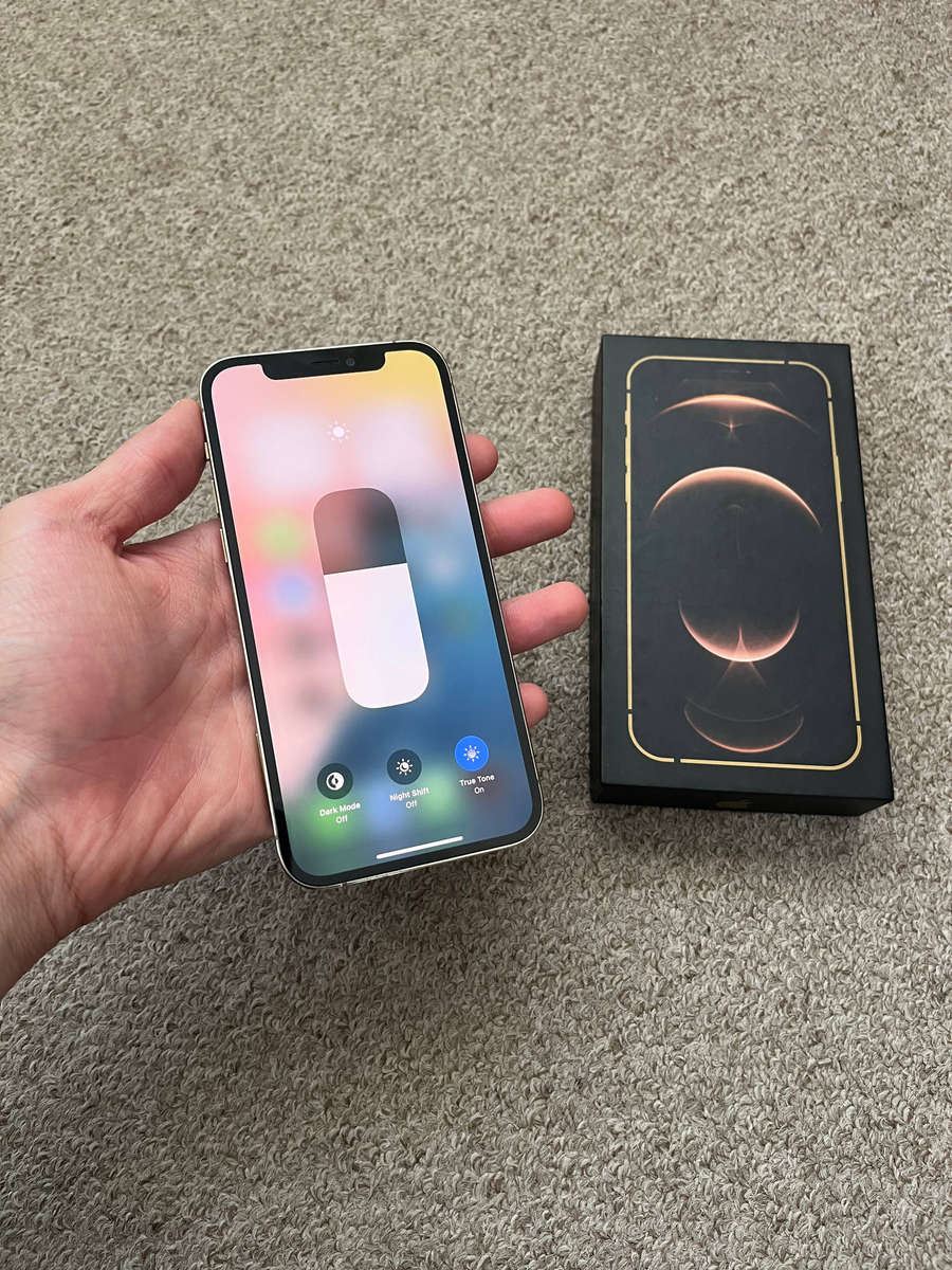 iPhone 12 Pro 128gb dual SIM with box and cover