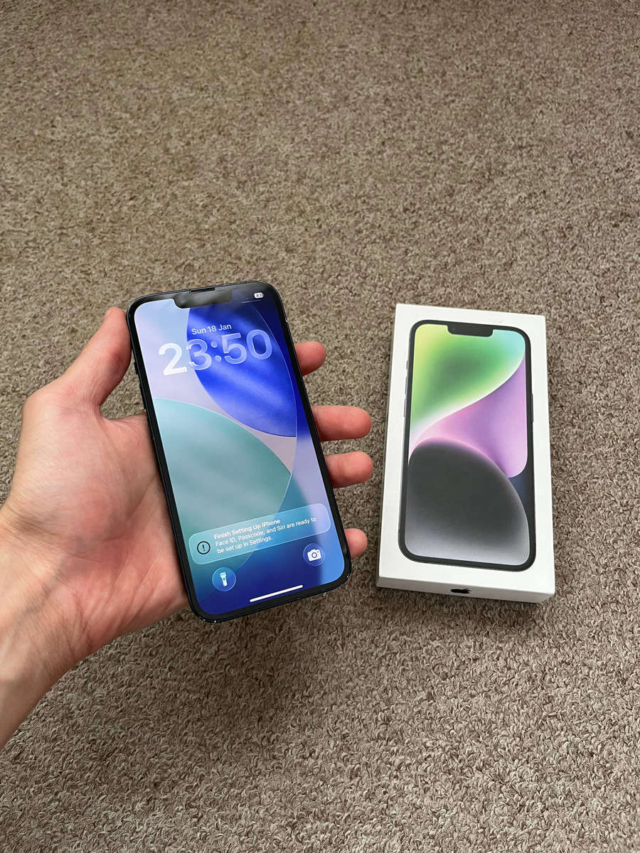 iPhone 14 128gb 6gb ram dual sim with box