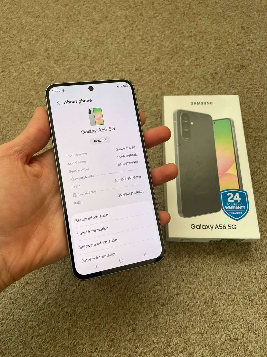 Samsung A56 5G 256gb 8gb ram Dual Sim excellent condition with box