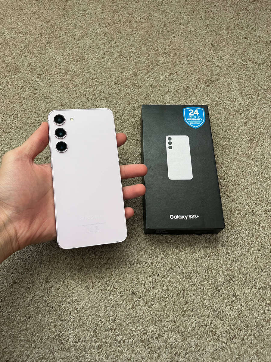 Samsung S23 plus 5G 256gb 8gb ram dual sim with box and cover