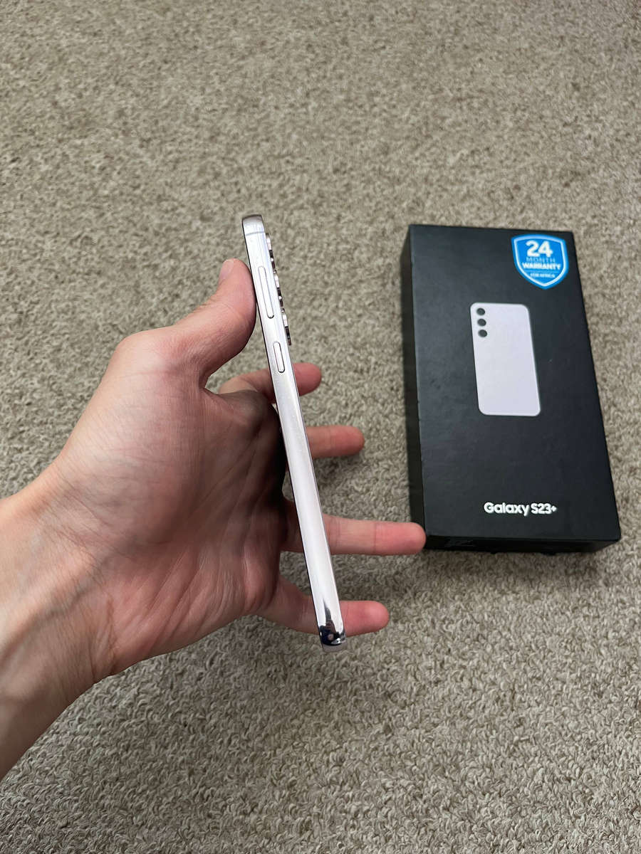 Samsung S23 plus 5G 256gb 8gb ram dual sim with box and cover