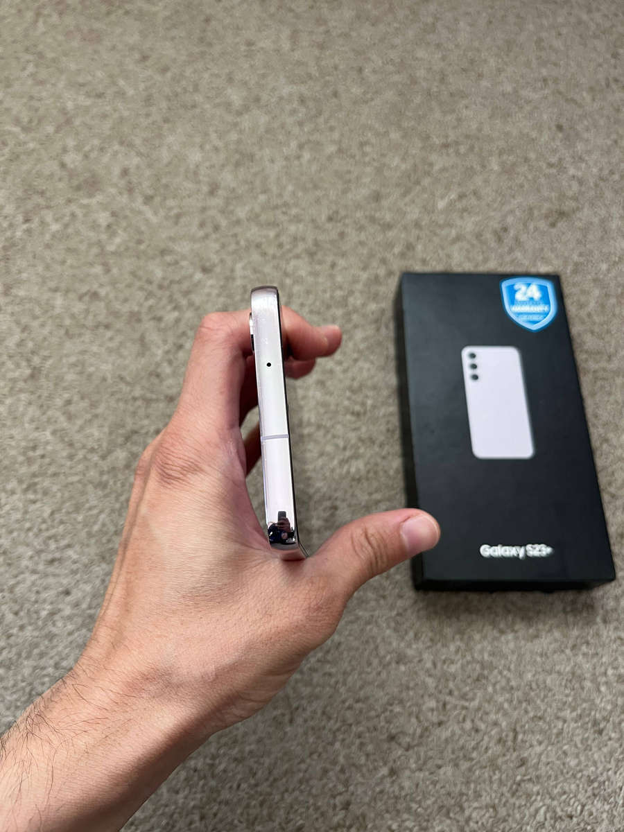 Samsung S23 plus 5G 256gb 8gb ram dual sim with box and cover