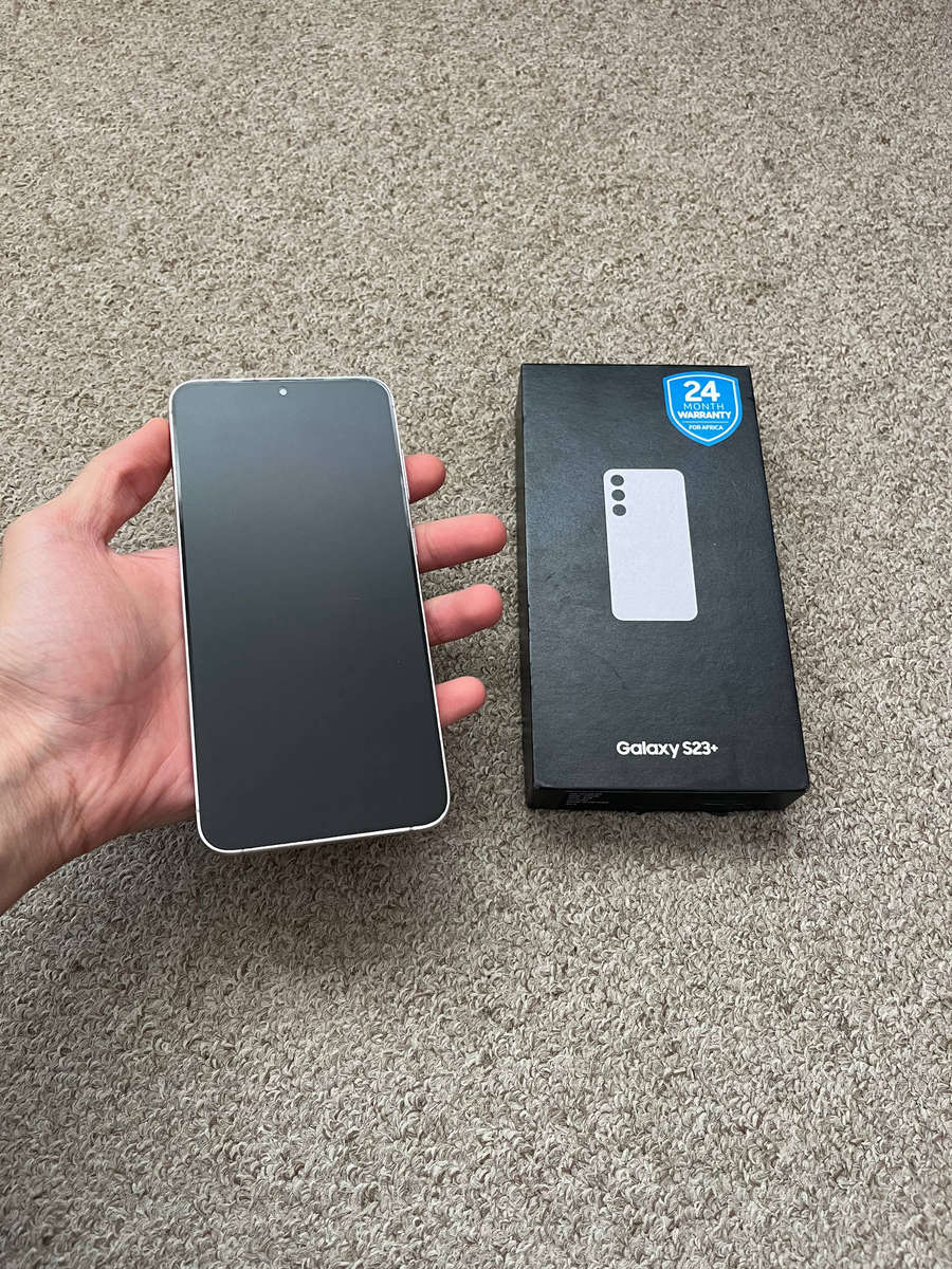 Samsung S23 plus 5G 256gb 8gb ram dual sim with box and cover