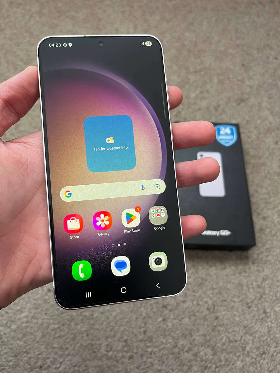 Samsung S23 plus 5G 256gb 8gb ram dual sim with box and cover