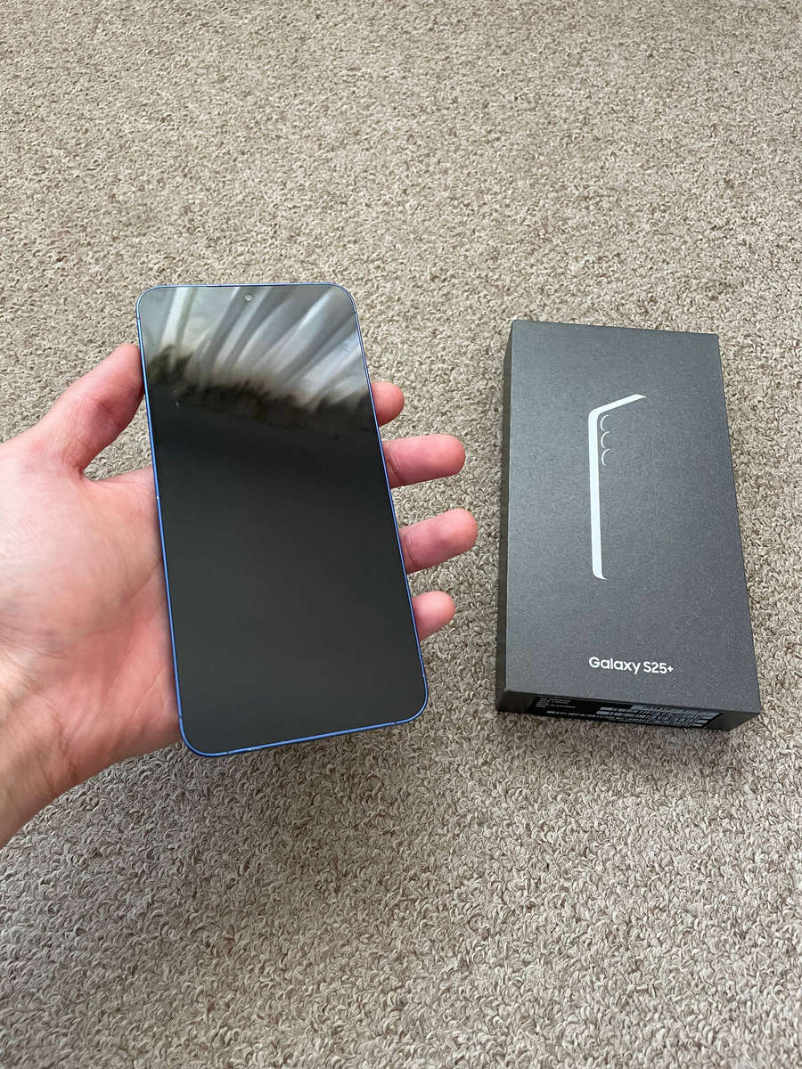 Samsung S25 Plus 5G 256gb 12gb ram Dual sim with box - Blue