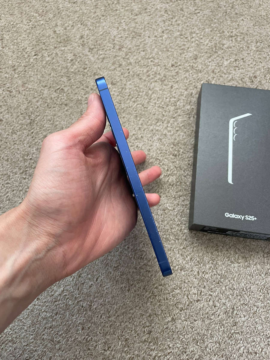 Samsung S25 Plus 5G 256gb 12gb ram Dual sim with box - Blue