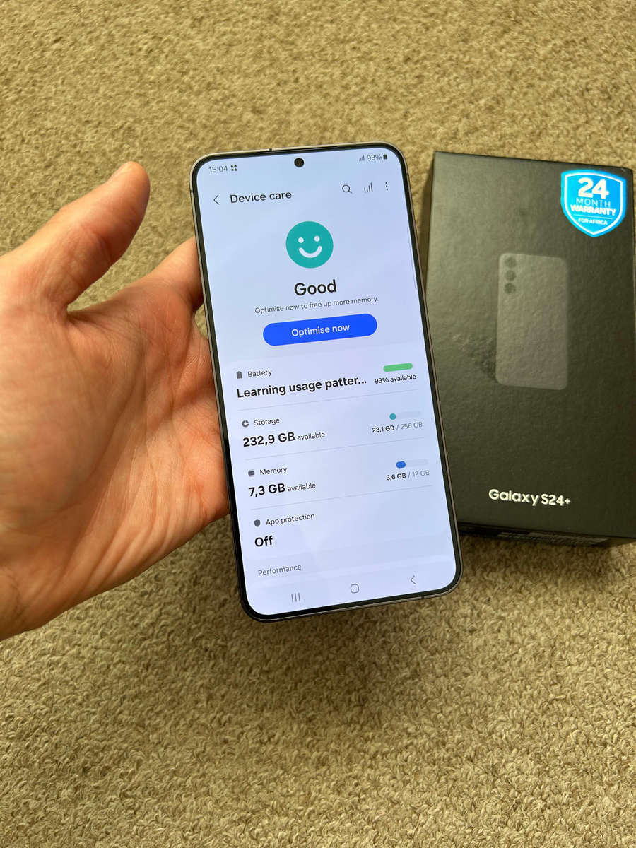 Samsung S24 Plus 256gb Dual sim Immaculate condition like brand new open box