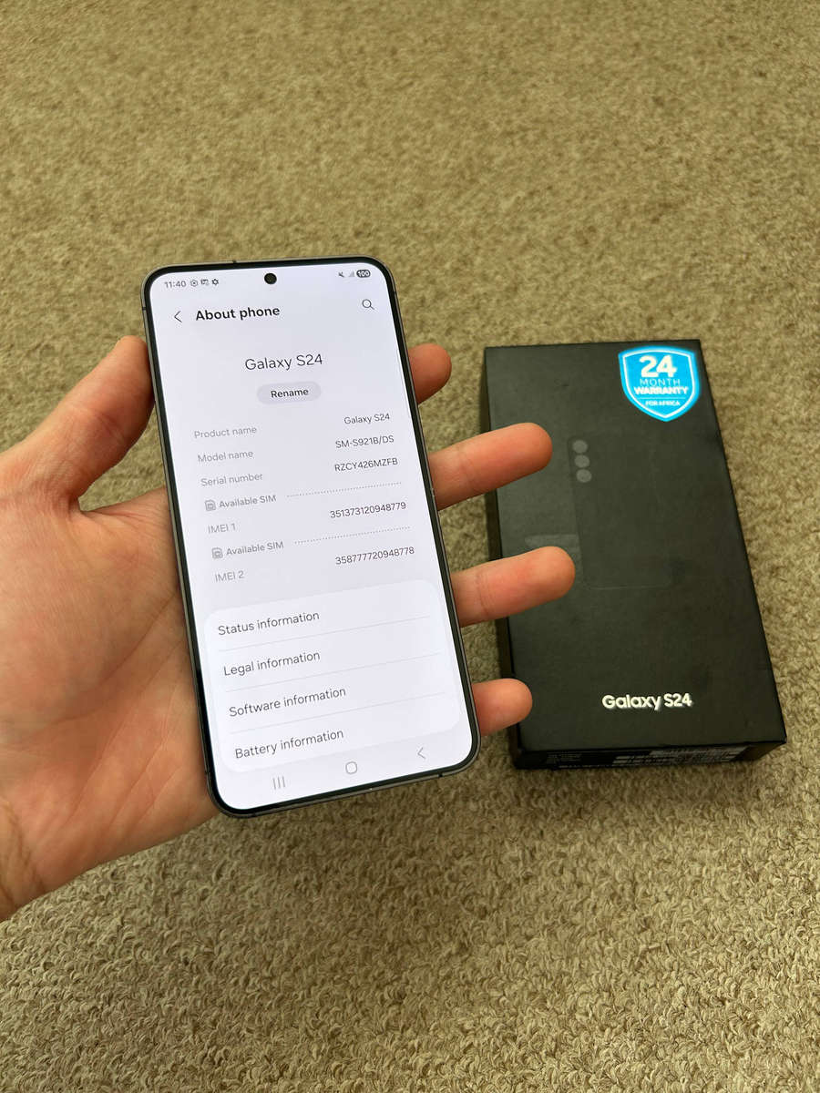 Samsung S24 256gb Dual sim 8gb ram Excellent condition with box