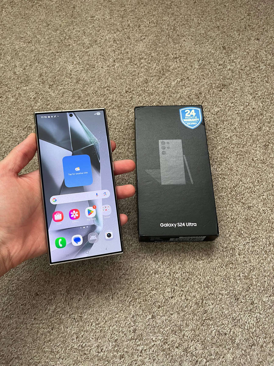 Samsung S24 Ultra 256gb 12gb ram Dual sim Good condition with box