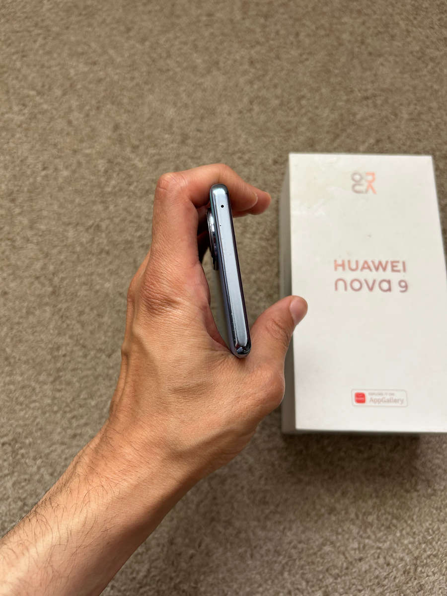 Huawei nova 9 single sim 128gb 8gb ram with box and cover