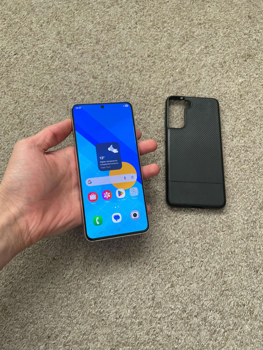 Samsung S21 5G 256gb Dual SIM phantom violet with cover