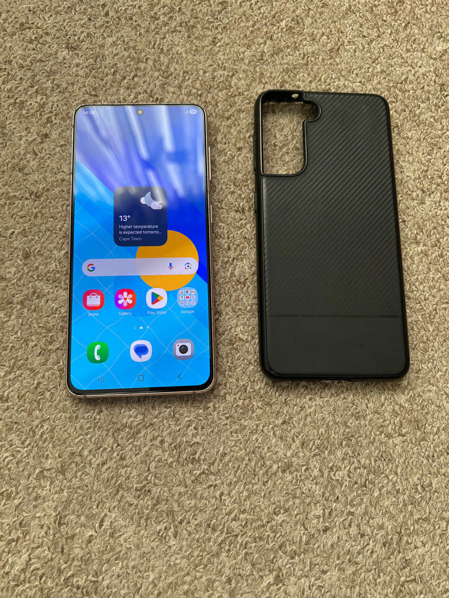 Samsung S21 5G 256gb Dual SIM phantom violet with cover