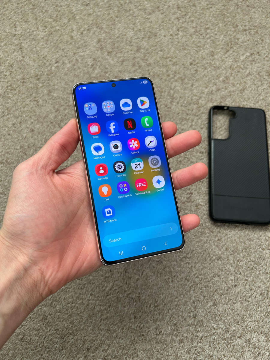 Samsung S21 5G 256gb Dual SIM phantom violet with cover