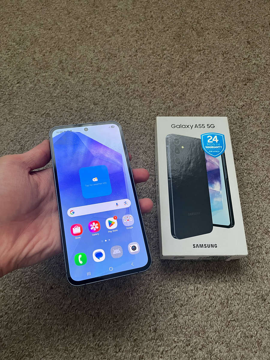 Samsung A55 5G 256gb 8gb ram Dual sim excellent condition with box