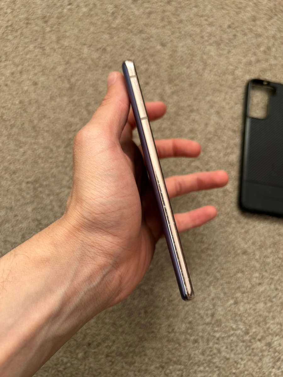 Samsung S21 5G 256gb Dual SIM phantom violet with cover