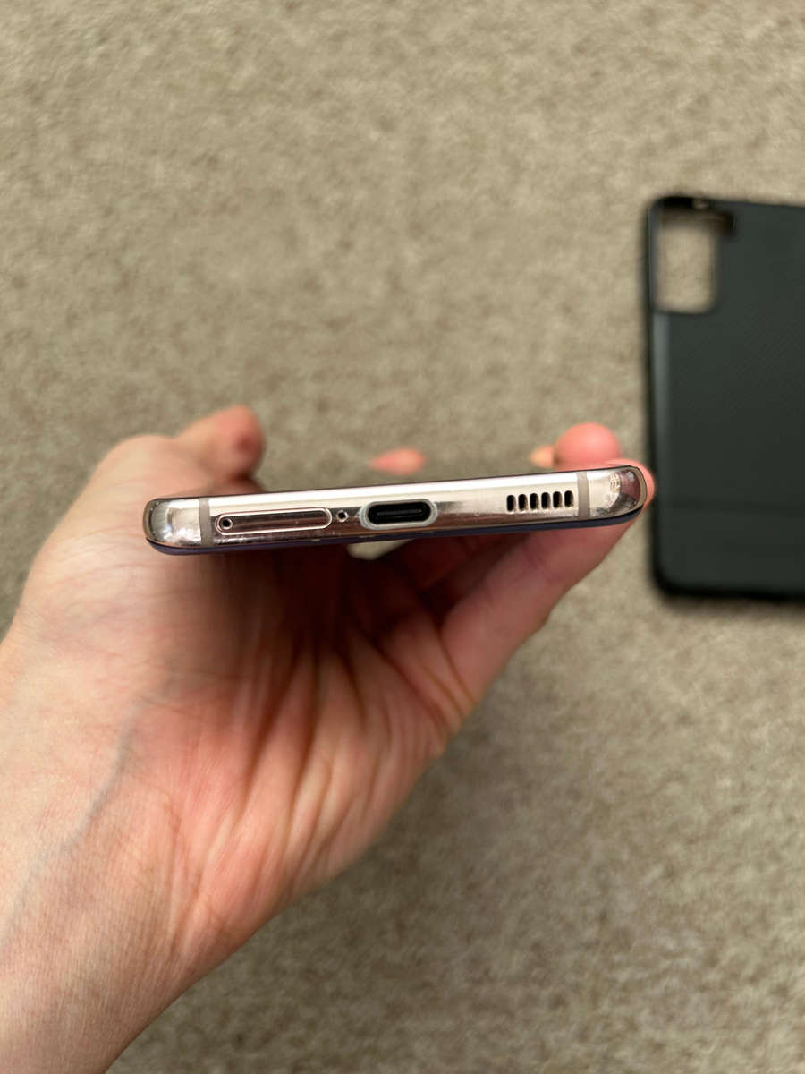 Samsung S21 5G 256gb Dual SIM phantom violet with cover