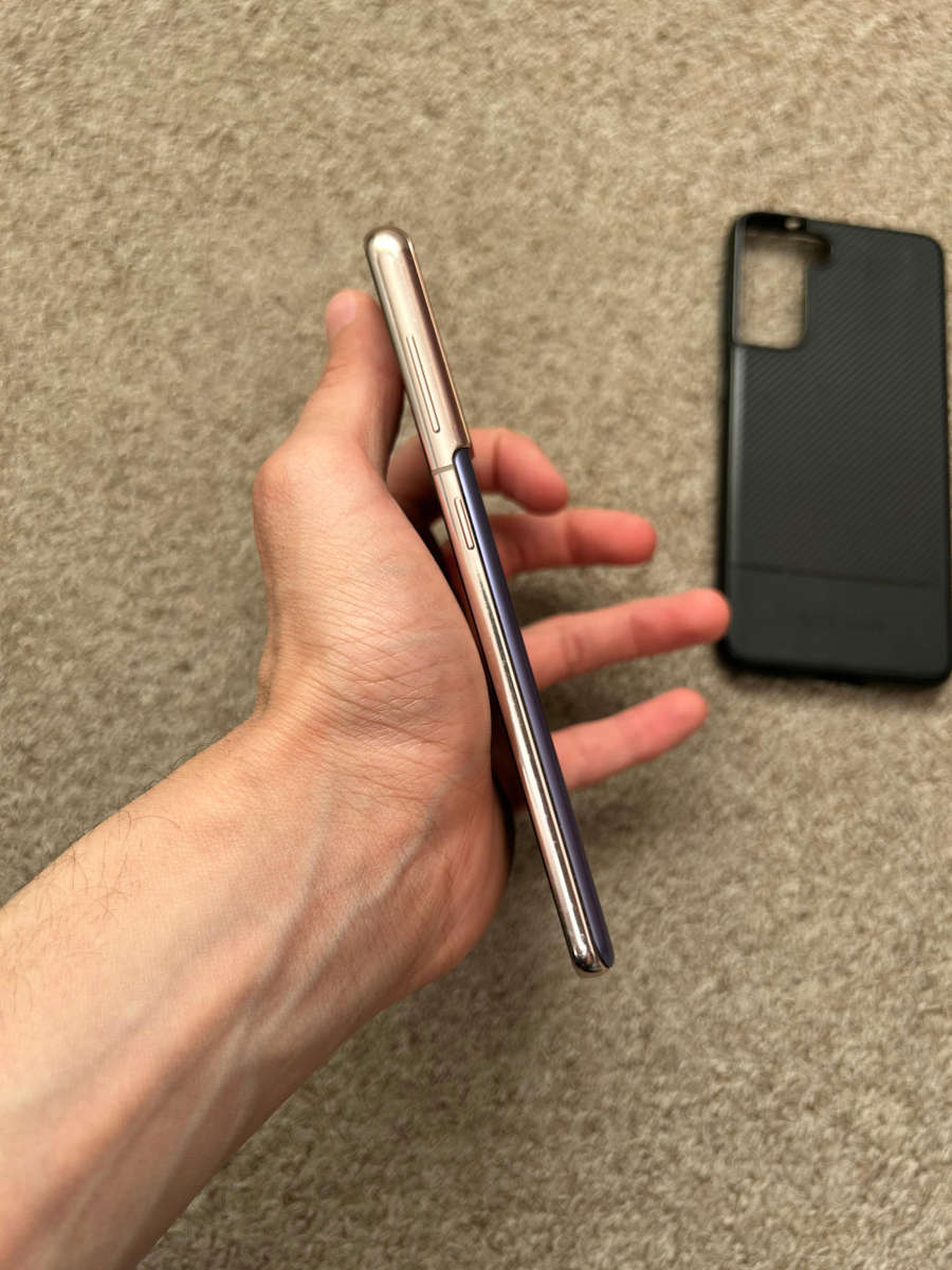 Samsung S21 5G 256gb Dual SIM phantom violet with cover