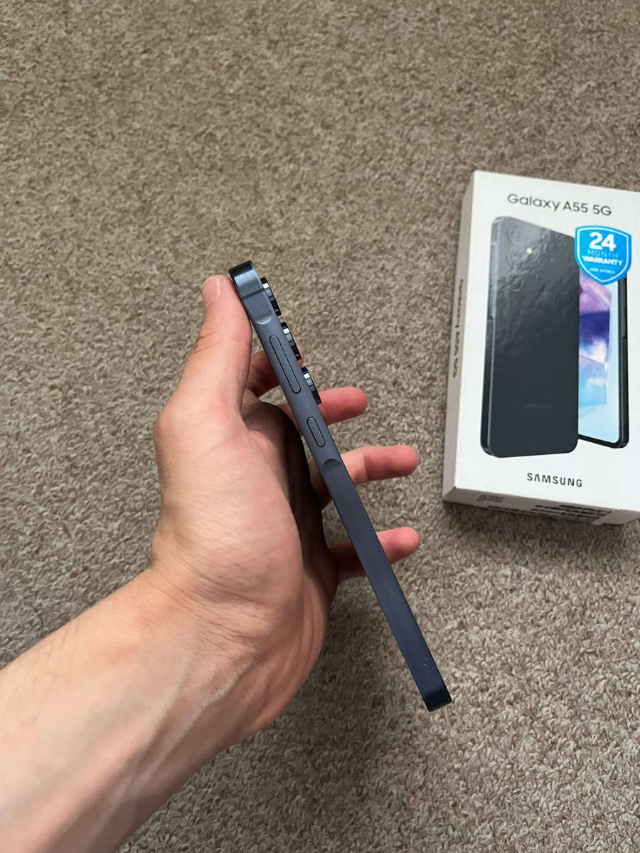 Samsung A55 5G 256gb 8gb ram Dual sim excellent condition with box