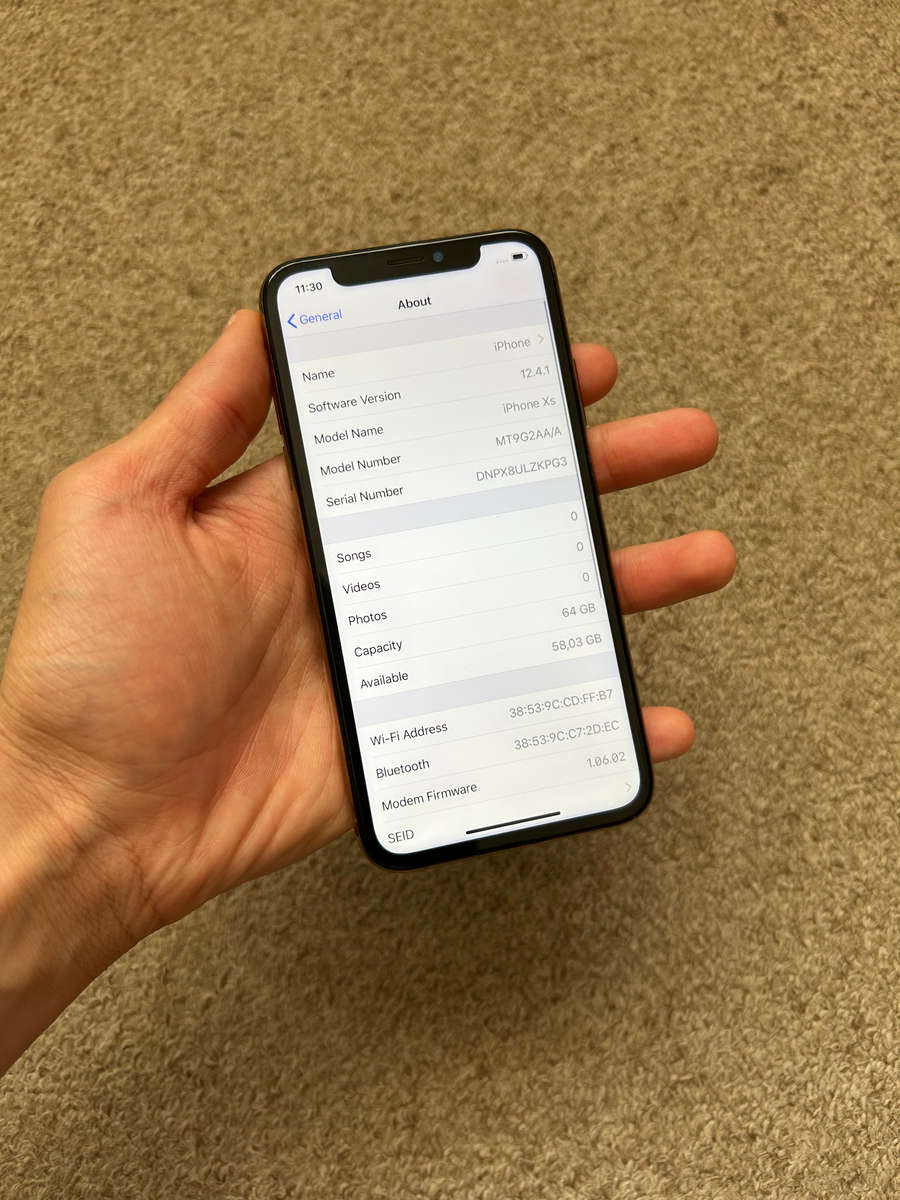 iPhone XS 64GB Dual sim - gold