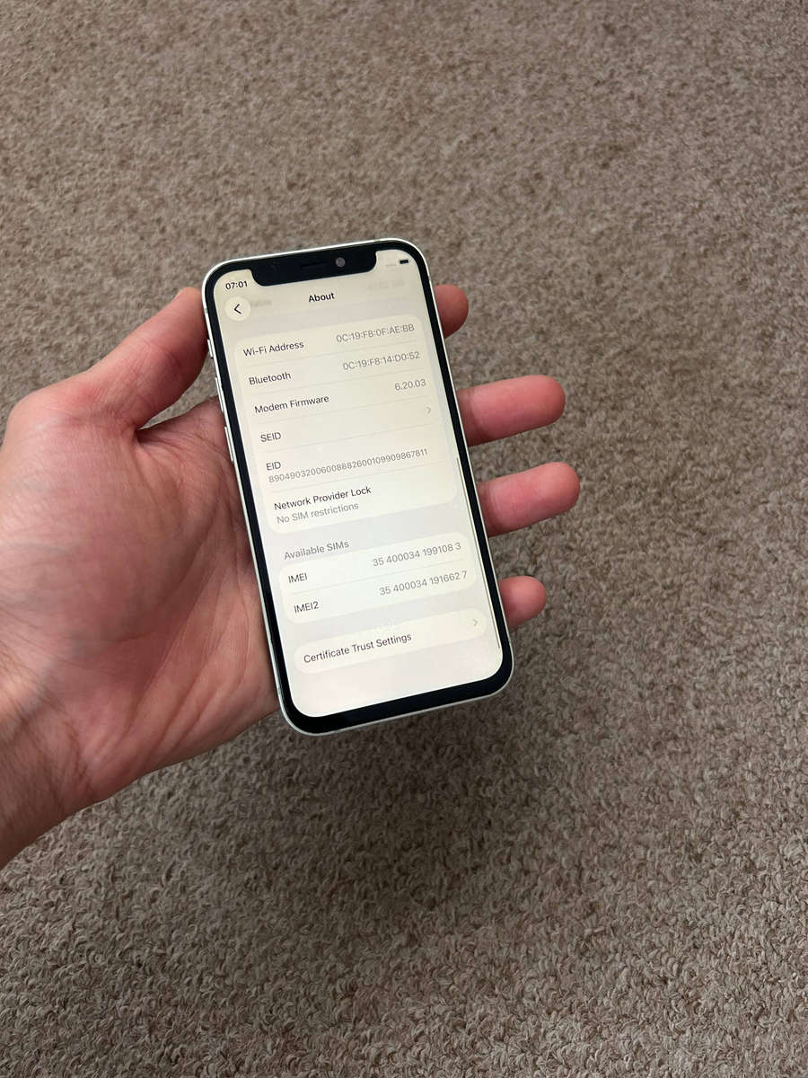 Iphone 12 Mini 64gb Dual sim