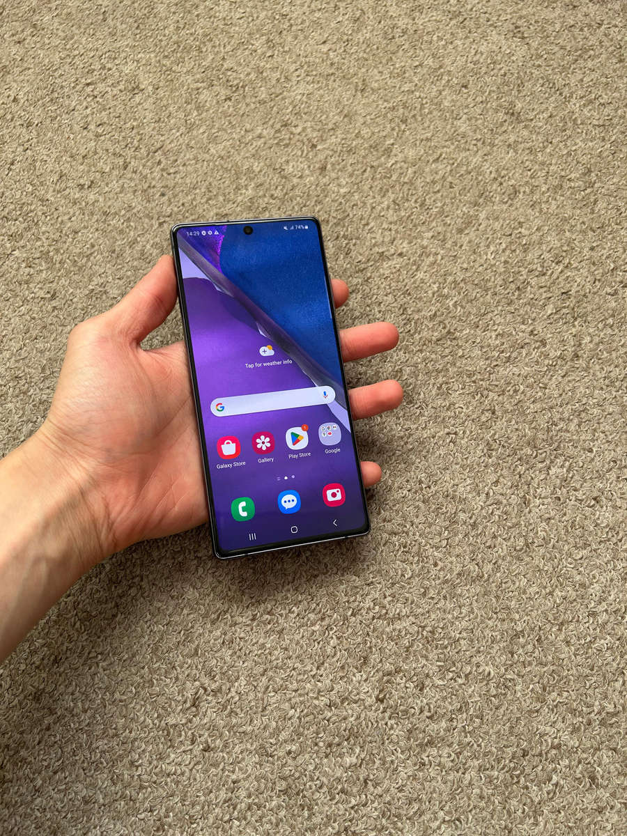 Samsung Note 20 256gb 8gb ram Dual sim