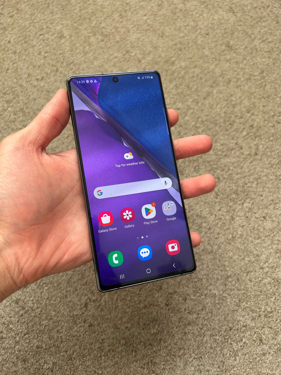 Samsung Note 20 256gb 8gb ram Dual sim