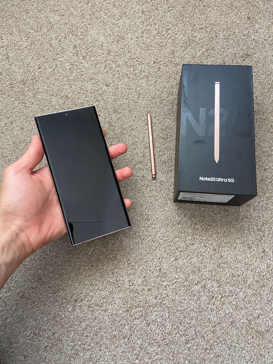 Samsung Note 20 Ultra 5G 256gb 12gb ram Dual sim Good condition with box