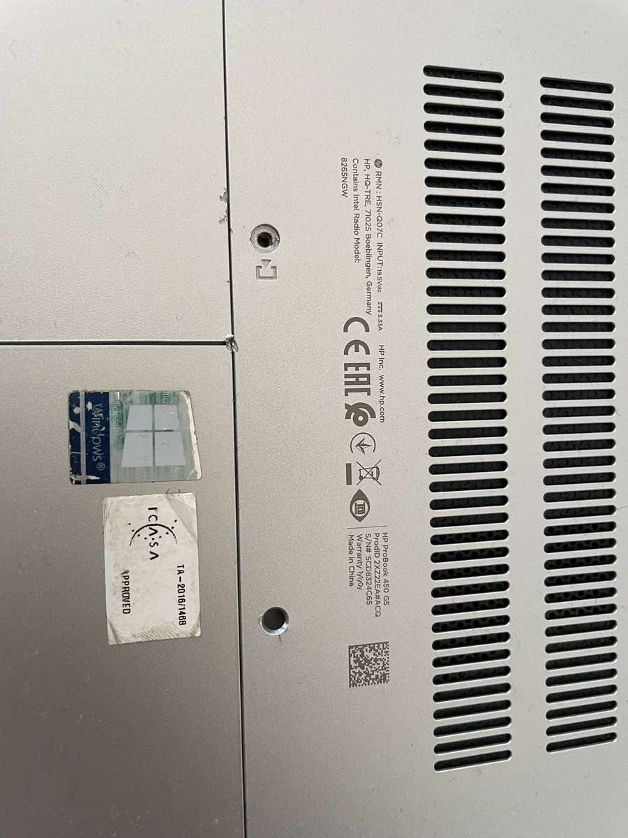 HP ProBook 450 G5 | Intel Core i7 (8th Gen) | 8GB RAM | 256GB SSD | 2GB NVIDIA Graphics laptop