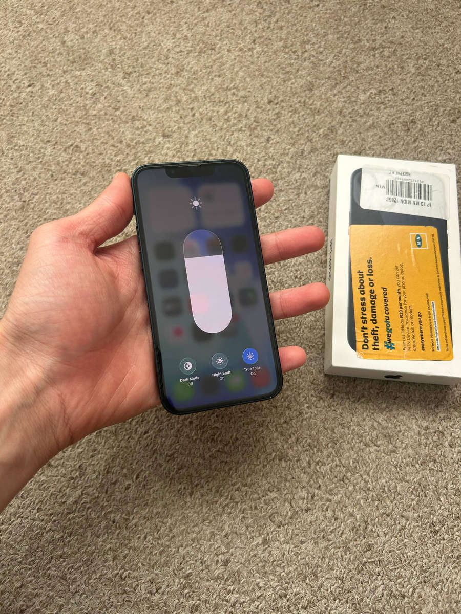 iPhone 13 mini 128gb Dual SIM with box and cover