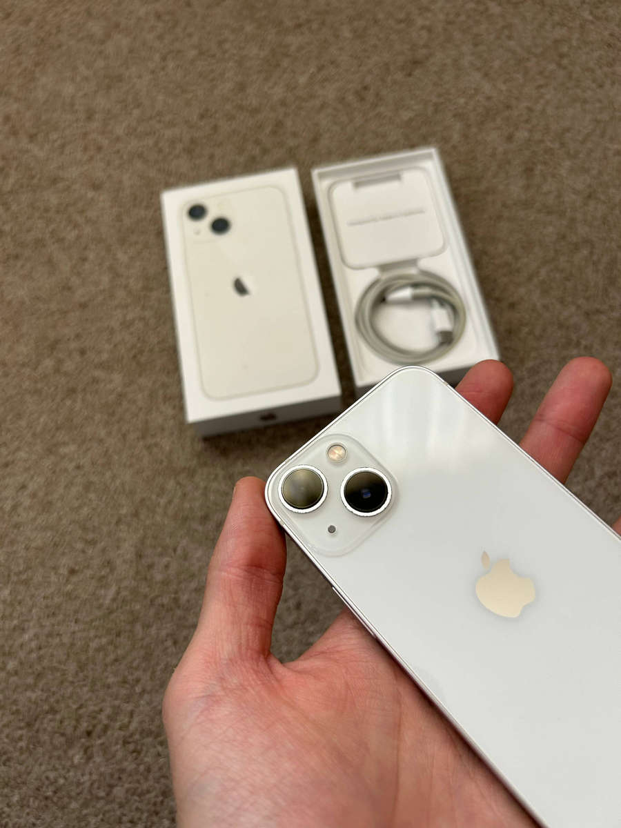 iPhone 13 mini 128gb Dual SIM with box and cable