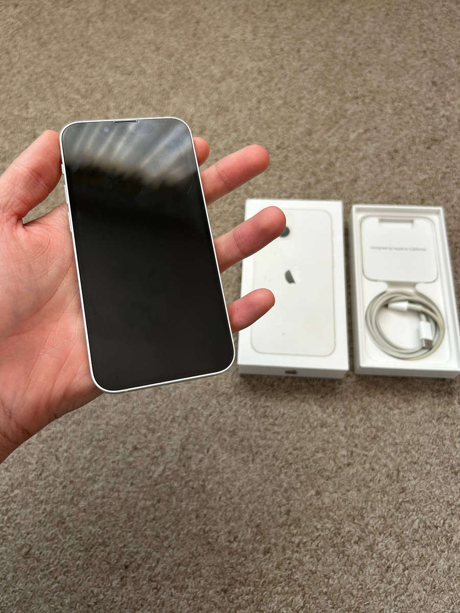 iPhone 13 mini 128gb Dual SIM with box and cable