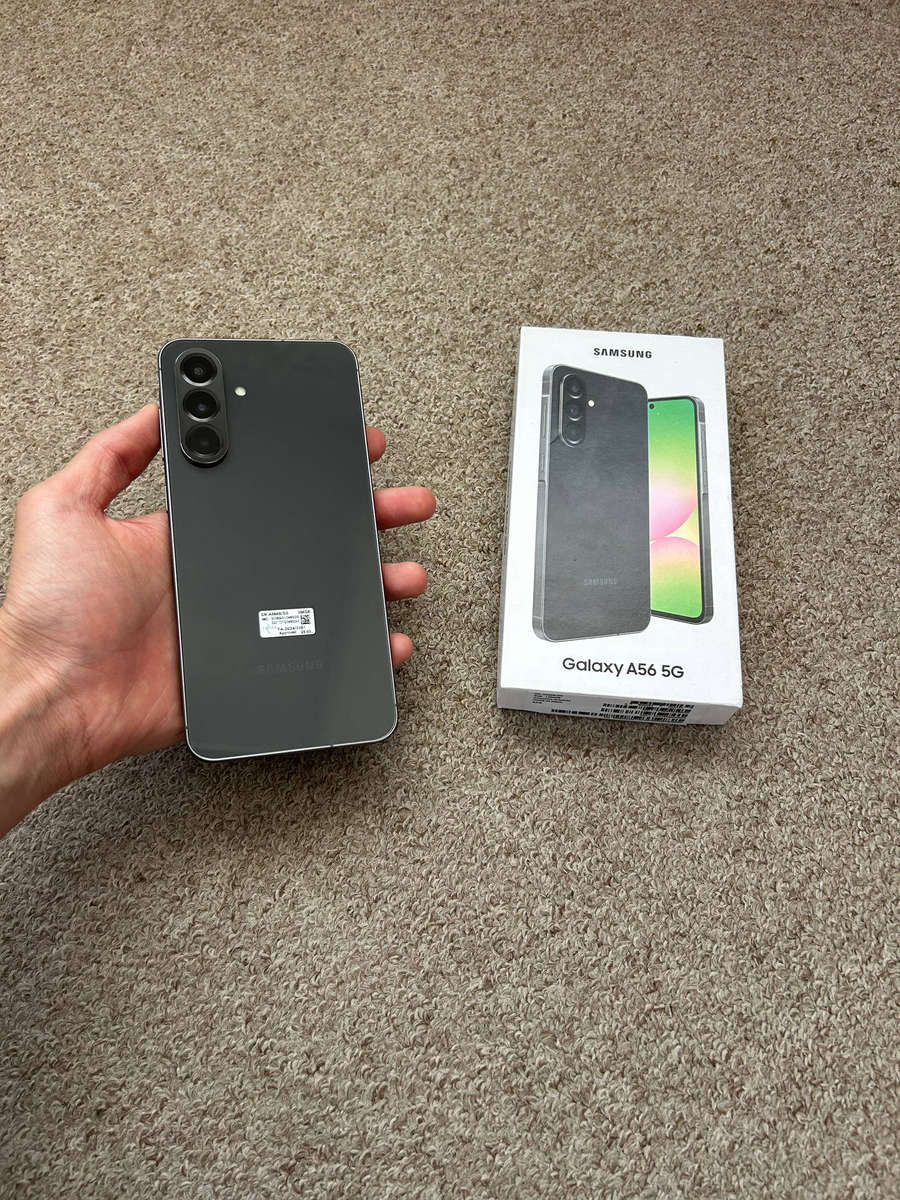 Samsung A56 5G 256gb 8gb ram Dual Sim excellent condition with box and cover