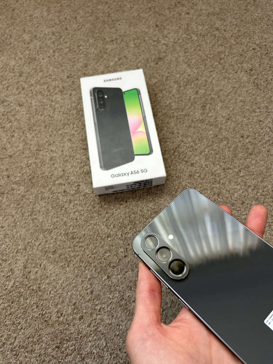 Samsung A56 5G 256gb 8gb ram Dual Sim excellent condition with box and cover