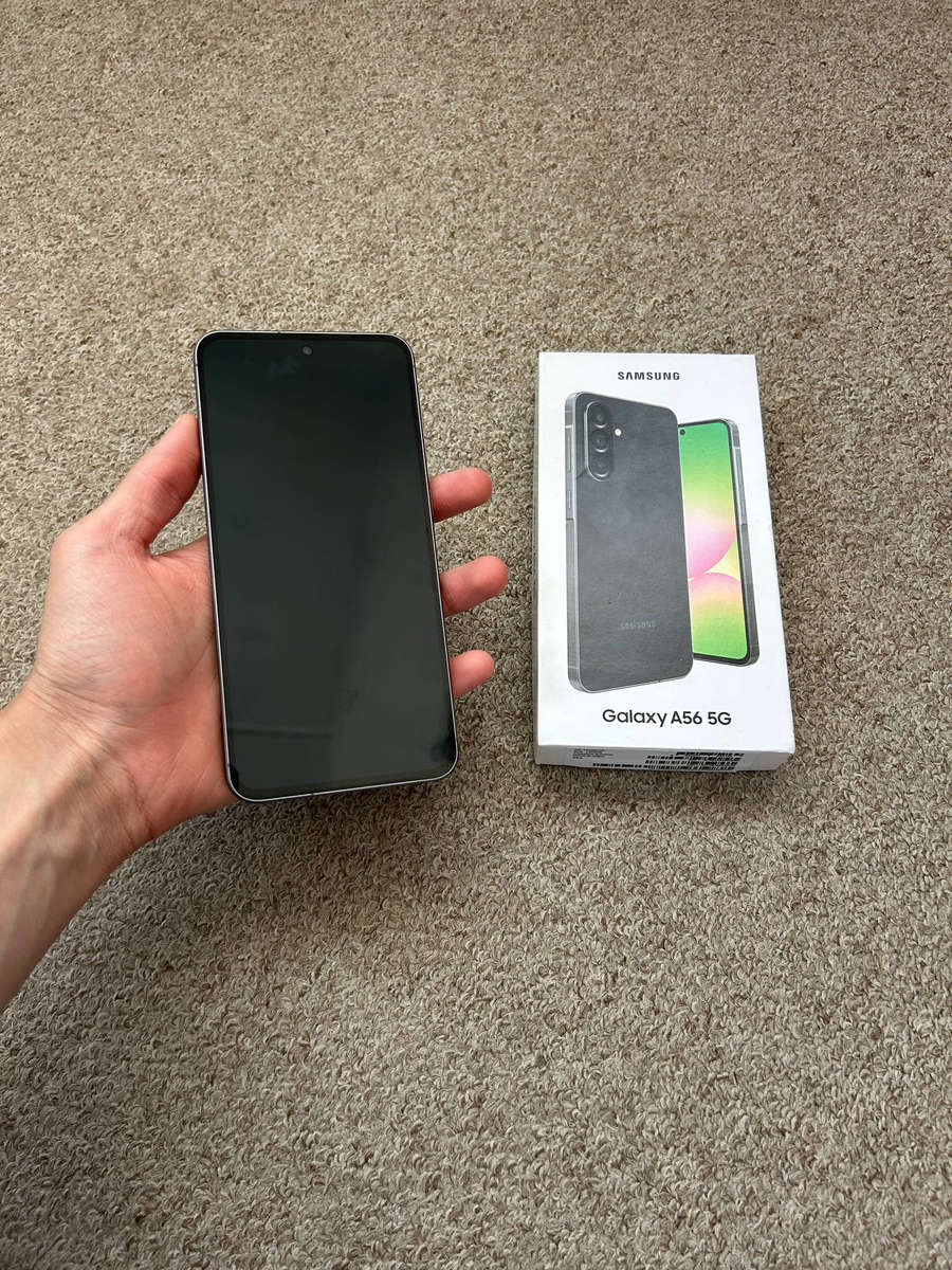 Samsung A56 5G 256gb 8gb ram Dual Sim excellent condition with box and cover